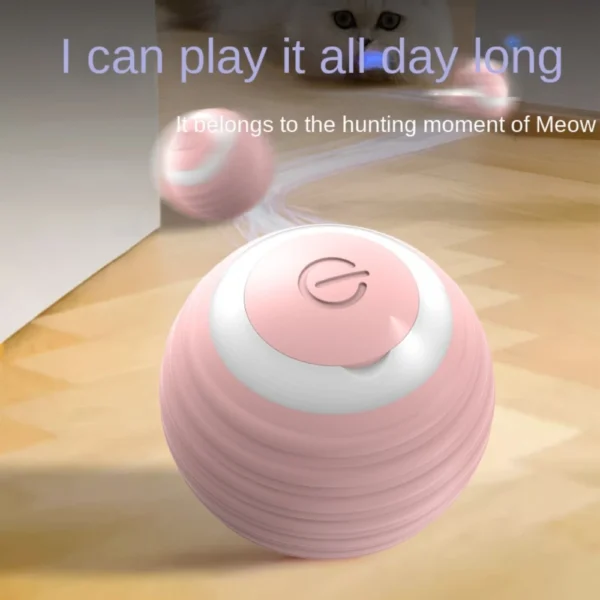 Electric Cat Ball Toy Self-rolling Smart Cat Toys - Image 3